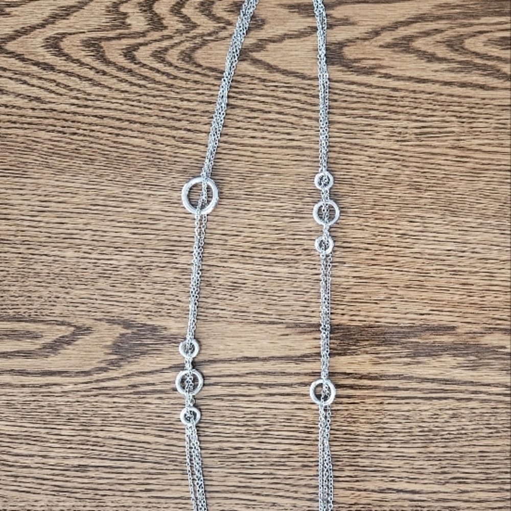 Lia Sophia Elegant Silver Necklace